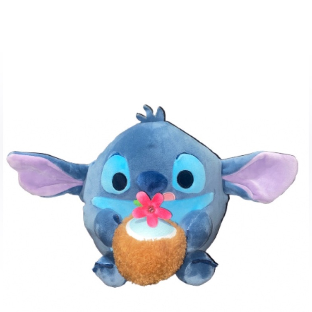 Snackles 8" Stitch with Coconut Water Disney Plush